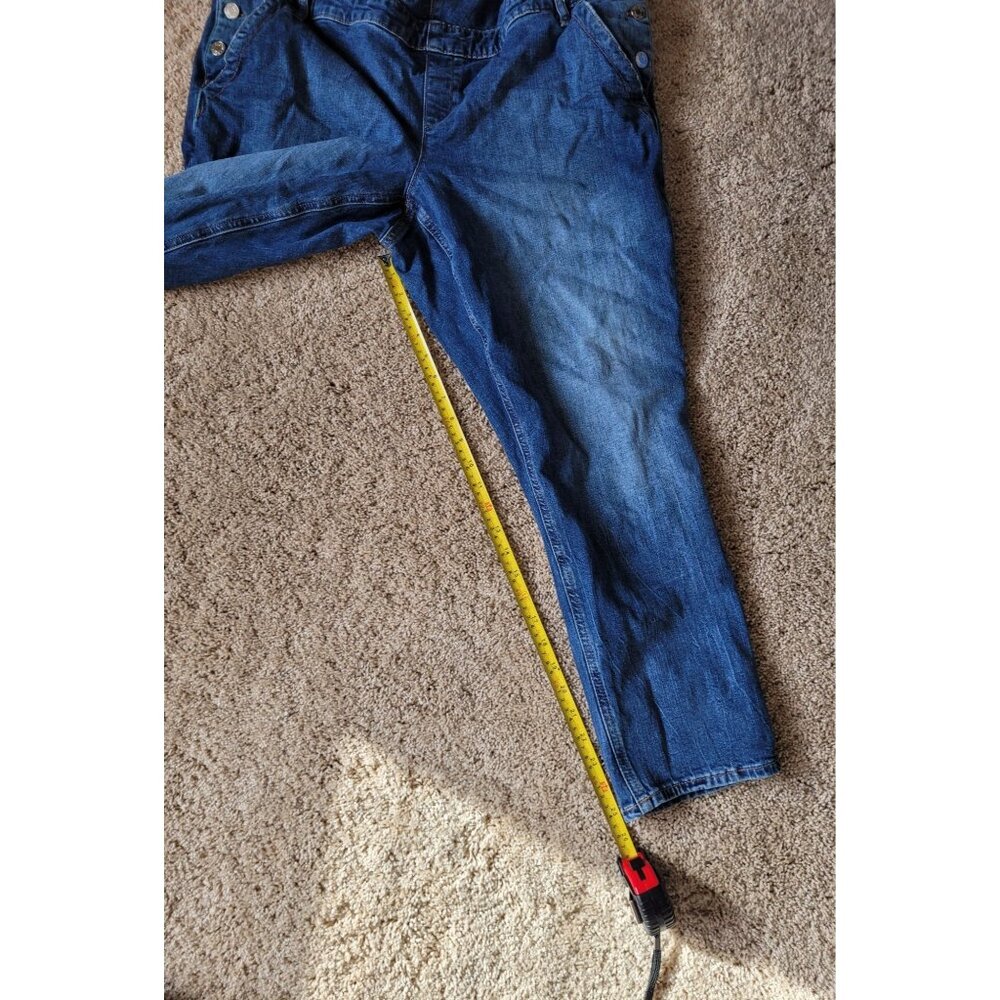 GAP Women's Classic Blue Jeans Overalls - Picture 4 of 8